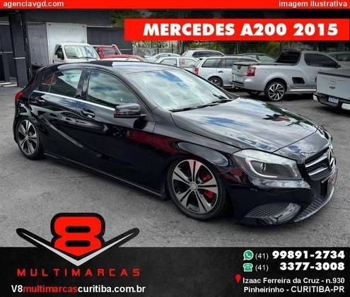 MERCEDES-BENZ A 200 1.6 TURBO 16V FLEX 4P AUTOMÁTICO MERCEDES-BENZ A 200 1.6 TURBO 16V FLEX 4P AUTOMÁTICO